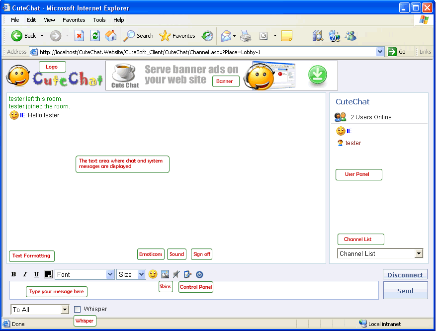 ASP.NET Chat